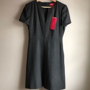 NWT Lavia18 dress. Grey. Wool blend. Size 42IT.